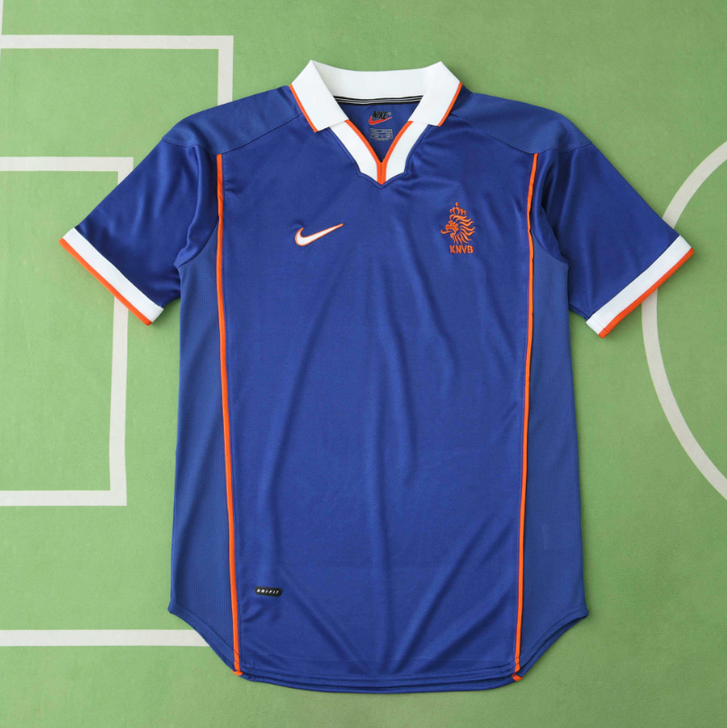 retro 1998 Netherlands away jersey