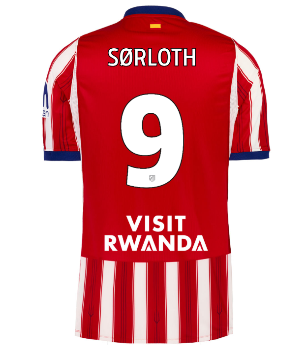 26 27 Atletico Madrid home jersey fans version men size s-4xl