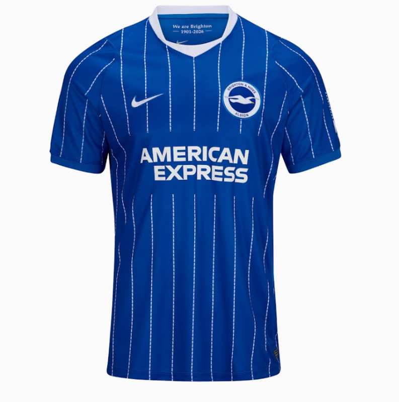 26 27 Brighton home jersey fans version s-4xl