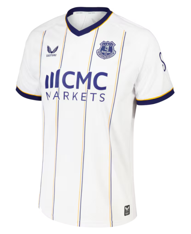 26 27 everton away jersey fans versiom men size s-xxl