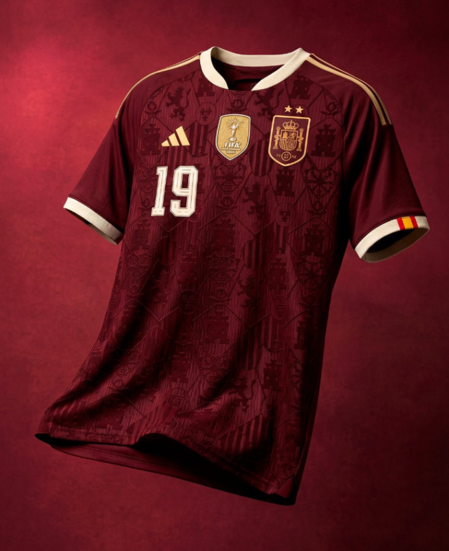 2026 spain Champion Concept Version Jersey