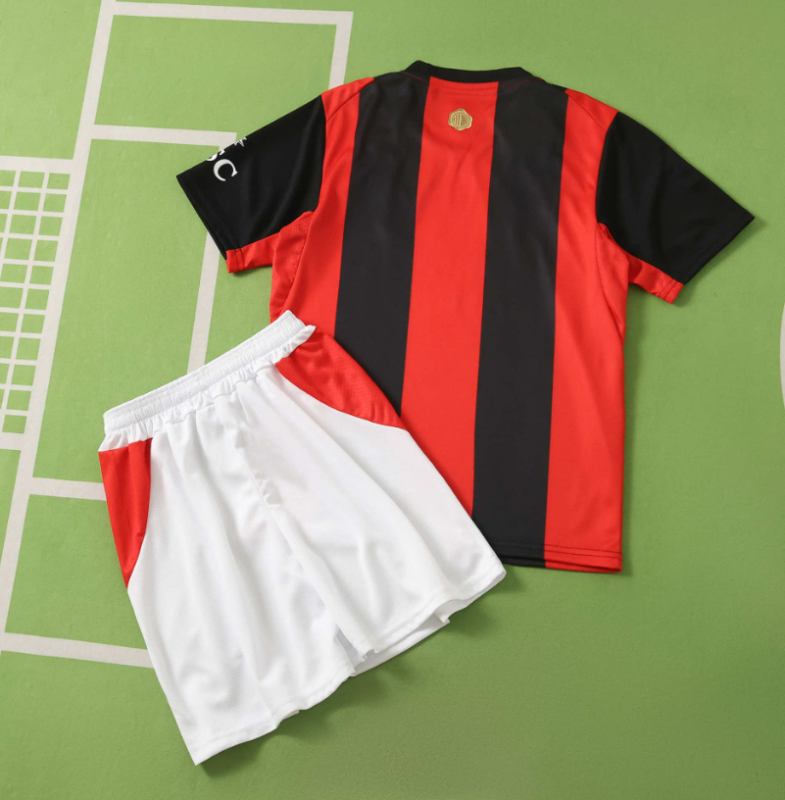 kids kit 26 27 ac milan home jersey