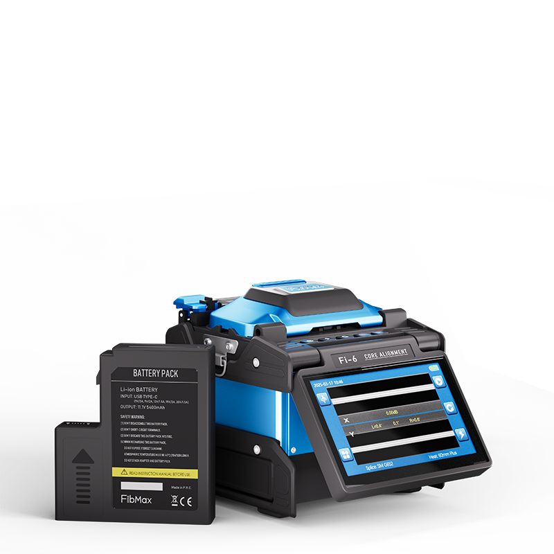 FibMax Fi-6 Core-Alignment Single Fiber Fusion Splicer