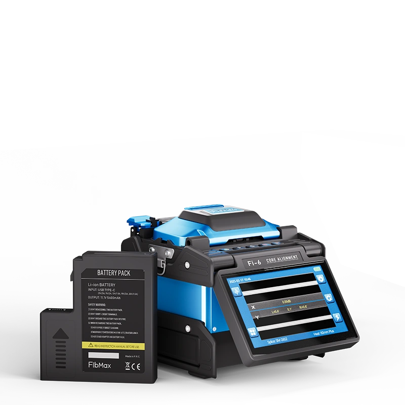 FibMax Fi-6 Core-Alignment Single Fiber Fusion Splicer