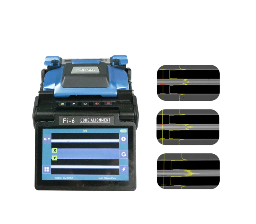 Fi-6 Core-Alignment Single Fiber ARC Fusion Splicer