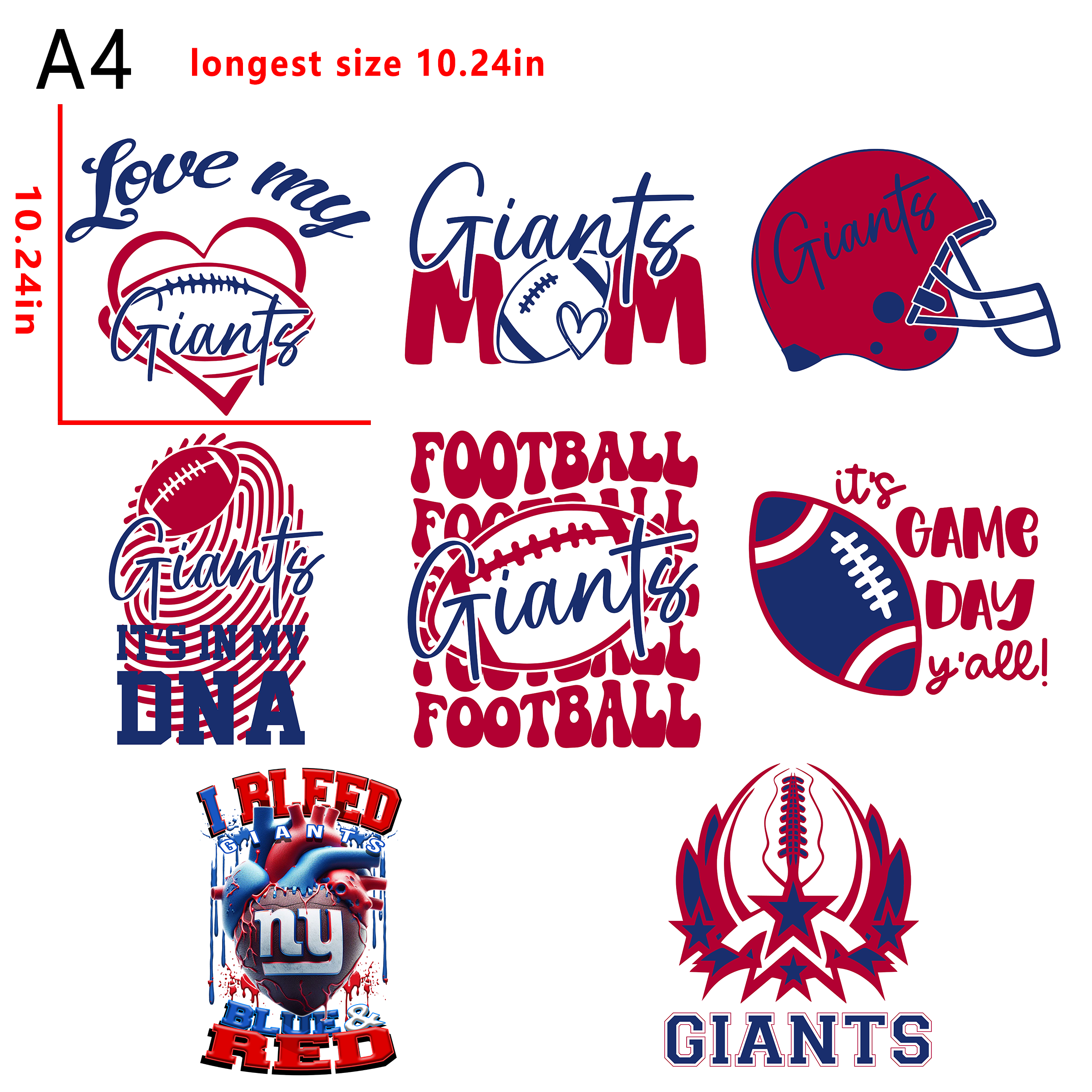 (A18) NFL  Michigan Wolverines College  Football team bundle DTF heat transfer vinyl for T-shirt hoodies fabrics