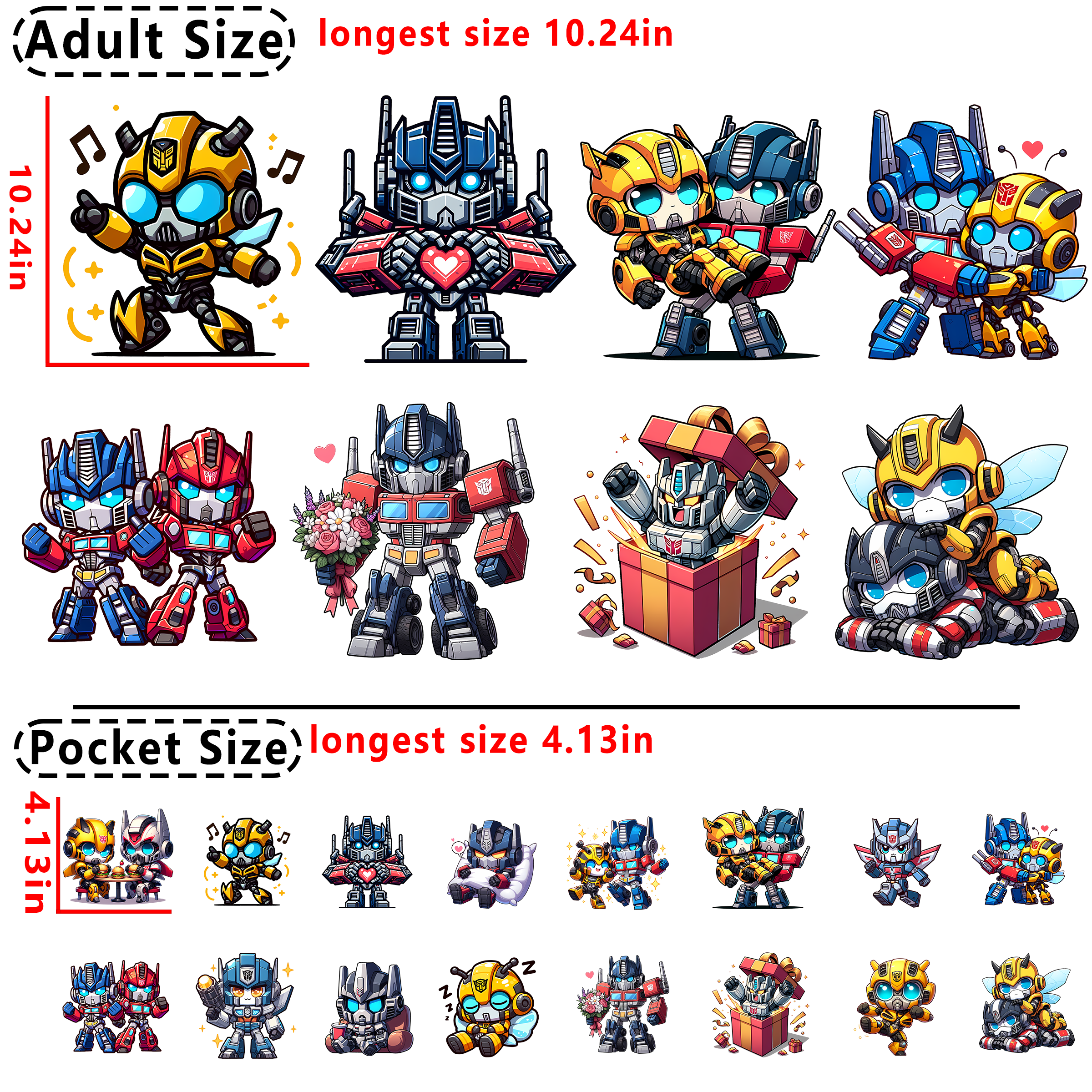 Transformer DTF heat transfer vinyl for T-shirt hoodies