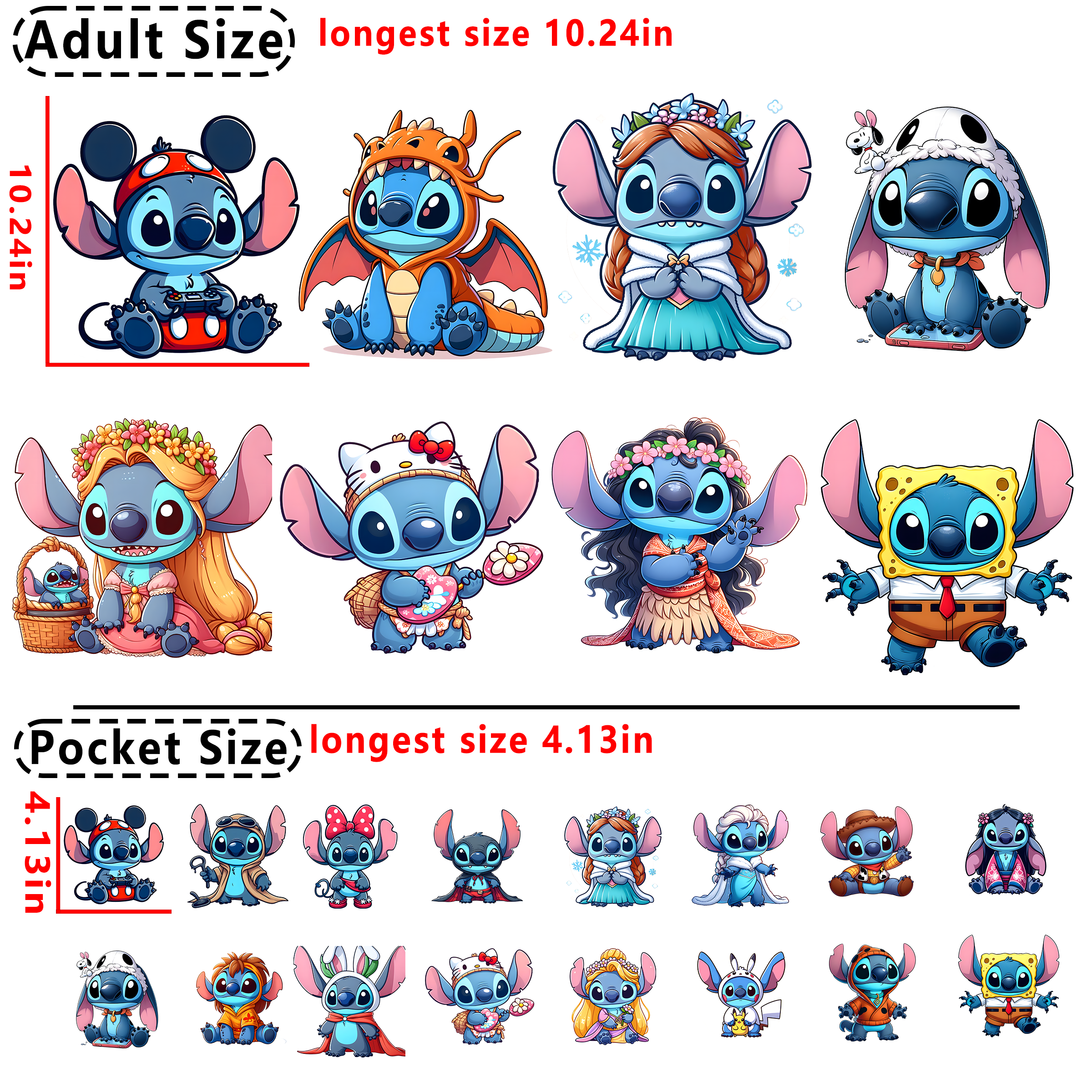 Stitch Crossover DTF heat transfer vinyl for T-shirt hoodies