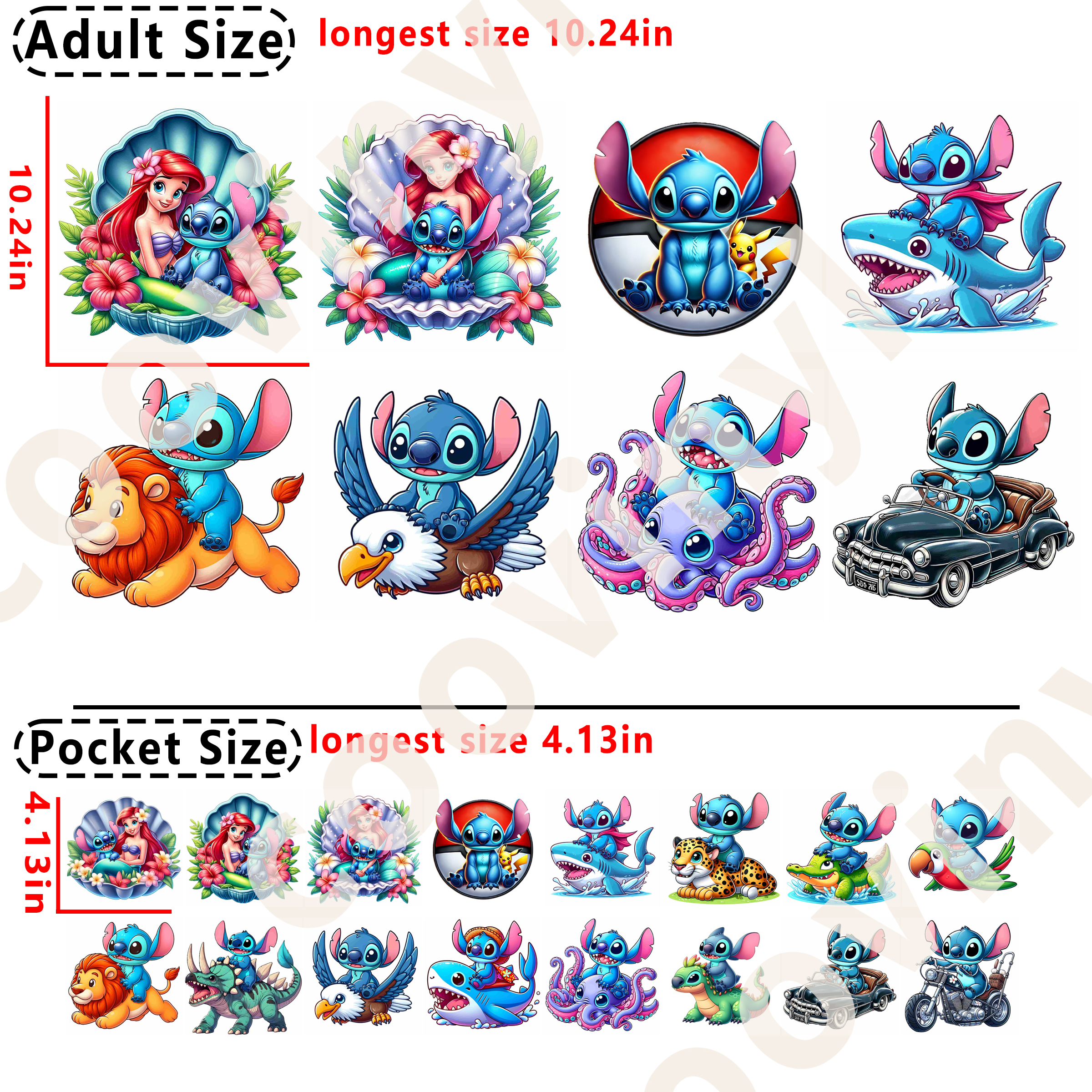 Stitch Crossover DTF heat transfer vinyl for T-shirt hoodies