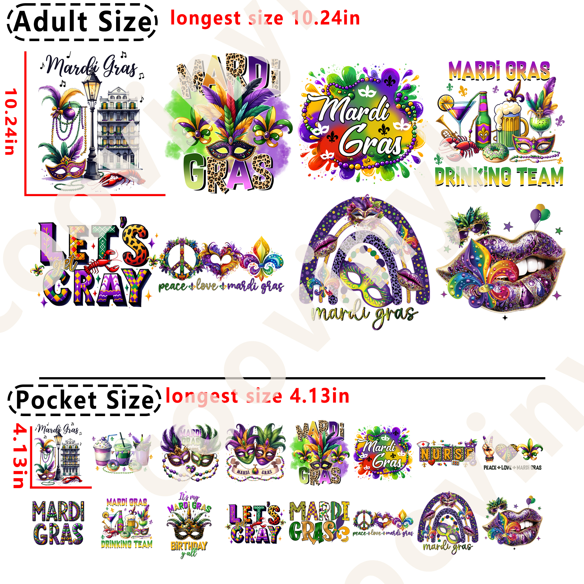 Carnival DTF heat transfer vinyl for T-shirt hoodies