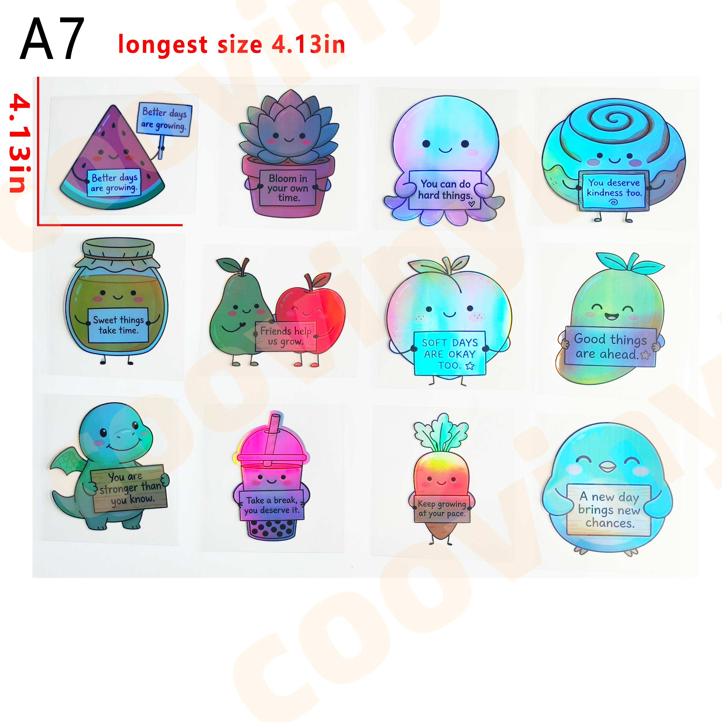 (F57) inspiration 12pcs 4inch UV DTF Cup Wraps for 16OZ tumblers Waterproof Acrylic Wraps for Cups Glasses &Smooth Objects Vivid Colors Strong Adhesion CustomizableStickers Decal Sticker Art Crafts Kit