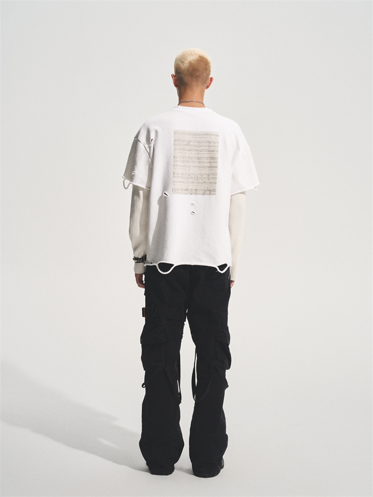WHITE PUNK TRUNK TEE