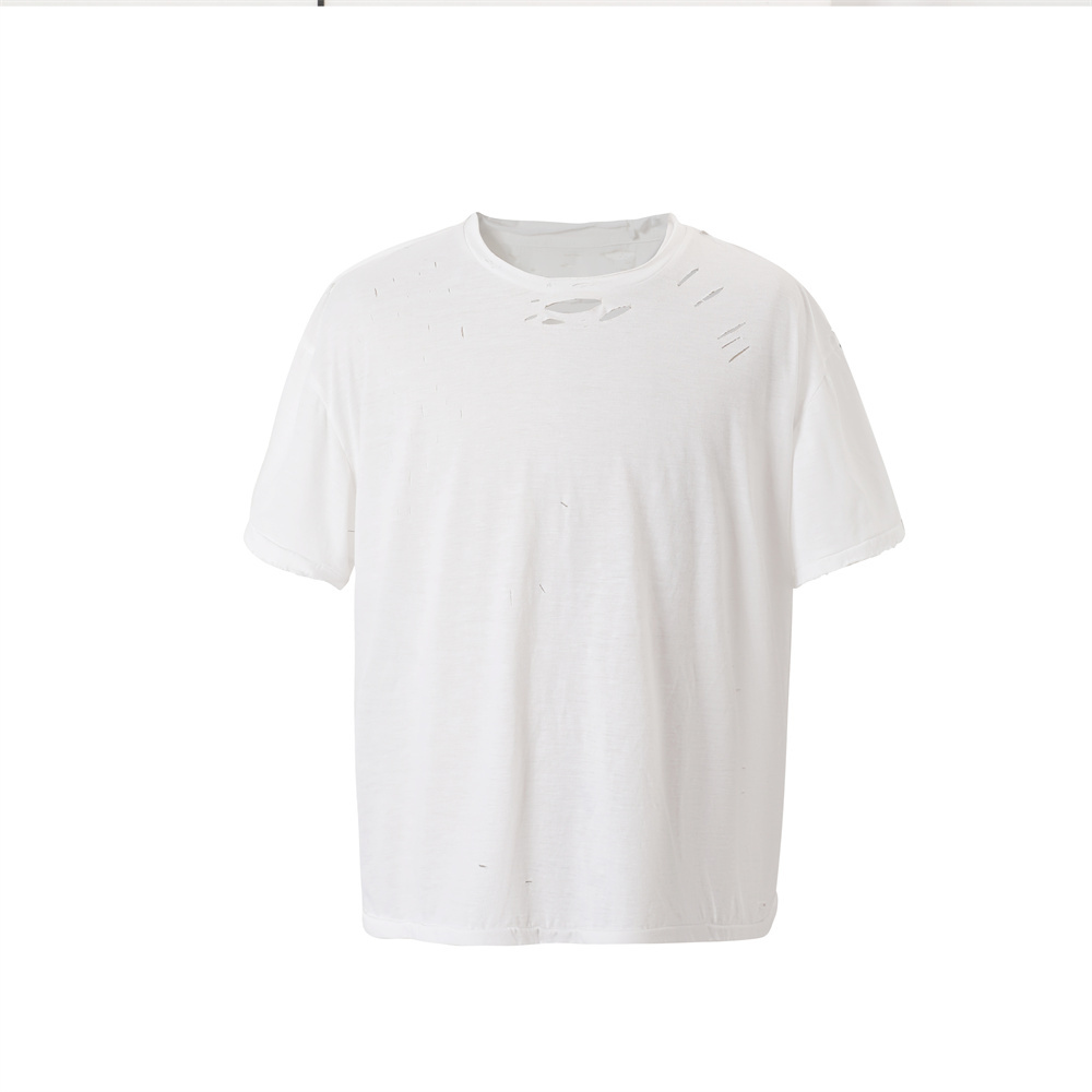 WORN OUT DAMAGED TEE