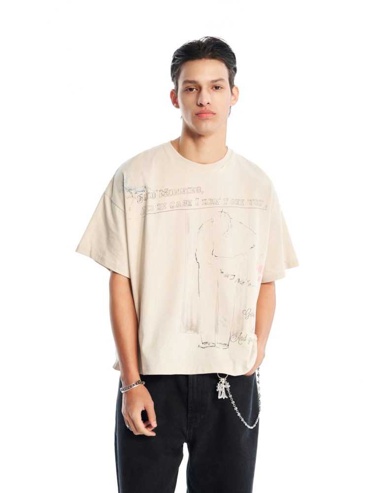 DOODLE TRUMAN TEE SHIRT