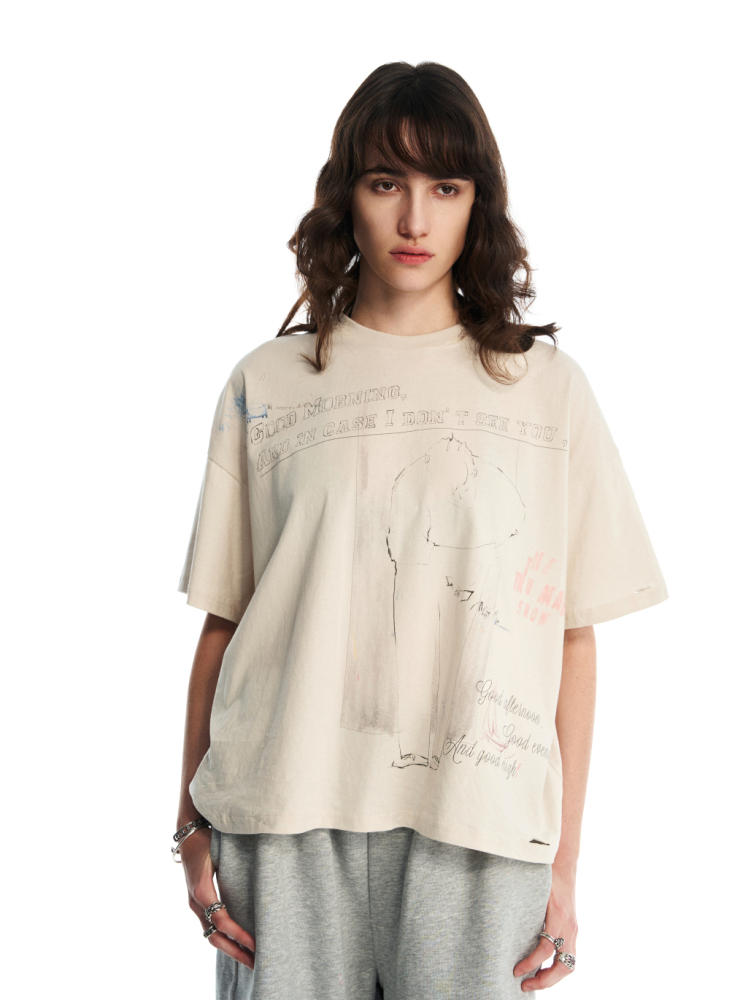 DOODLE TRUMAN TEE SHIRT