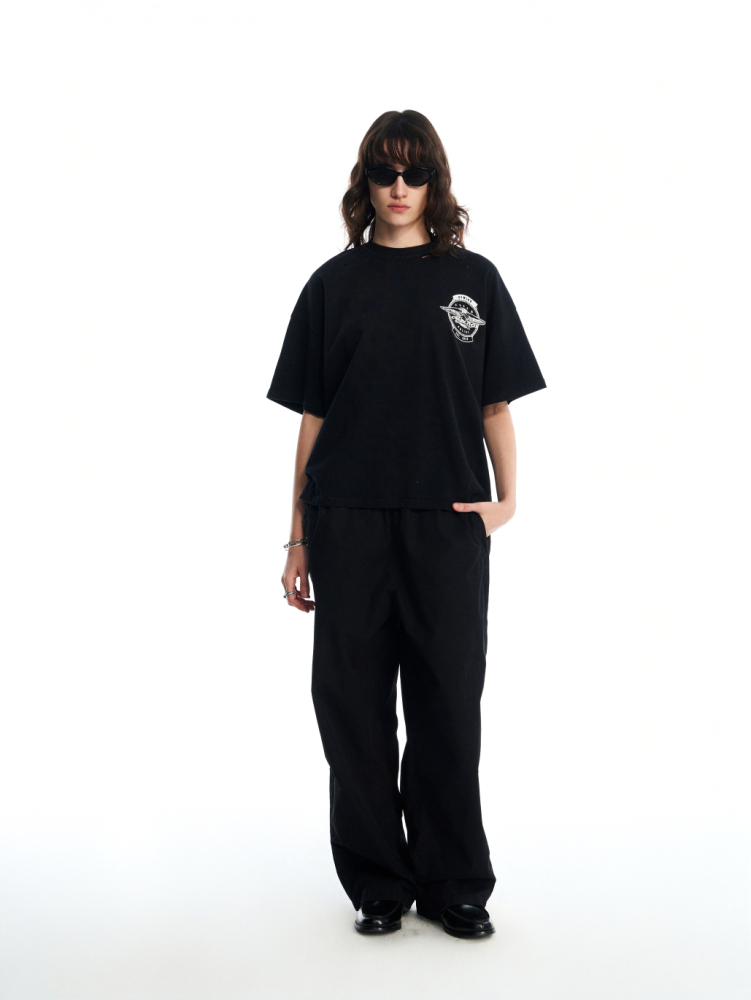BLACK FADED GLORY ADMIN BLACK TEE SHIRT