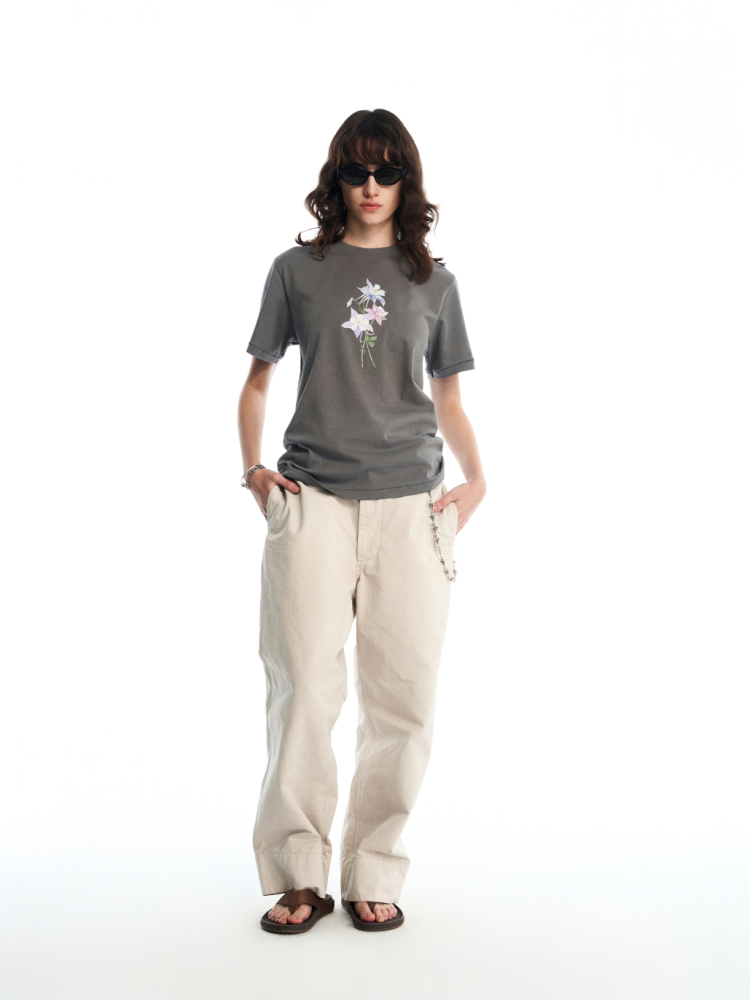 WHITE TRAGEDY AQUILEGIA TEE SHIRT