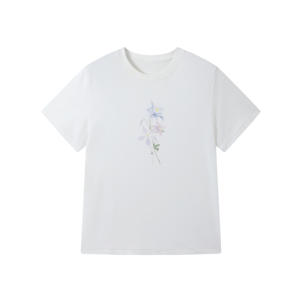 WHITE TRAGEDY AQUILEGIA TEE SHIRT