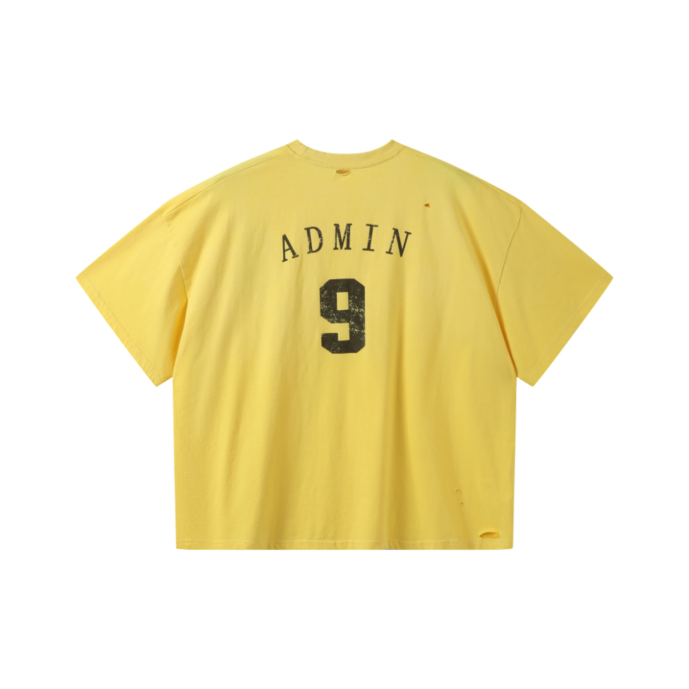 YELLOW FADED GLORY ADMIN YELLOW TEE SHIRT