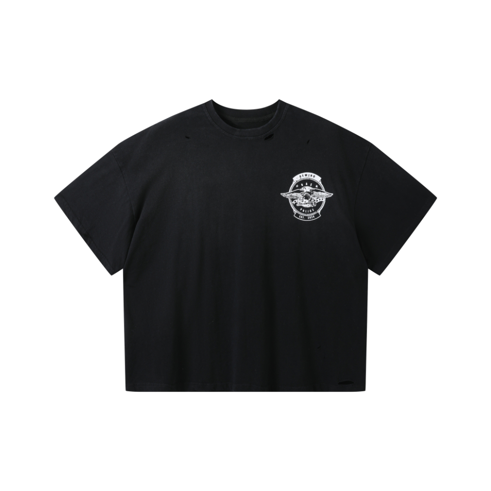 BLACK FADED GLORY ADMIN BLACK TEE SHIRT