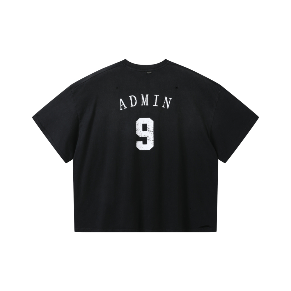 BLACK FADED GLORY ADMIN BLACK TEE SHIRT