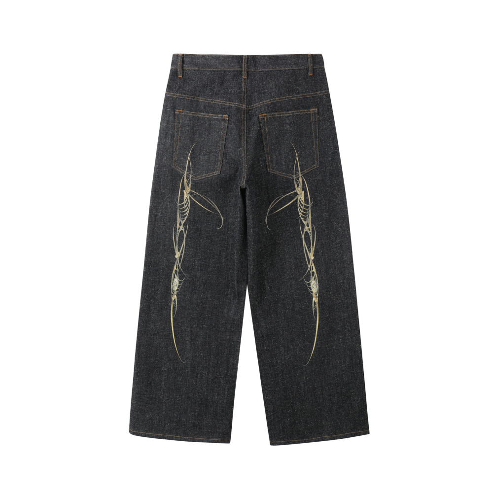 Kuroki HYPER-FUTURIST SELVEDGE BAGGY DENIM