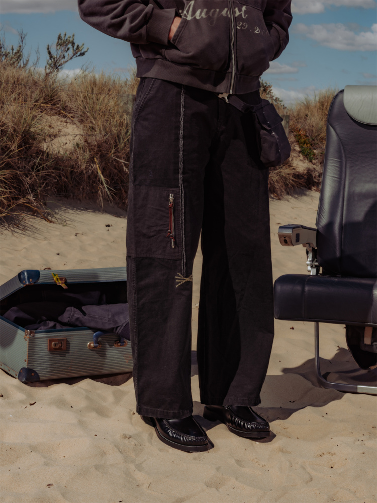 WAYMANS PANTS WITH ATTACHED SEED BAG