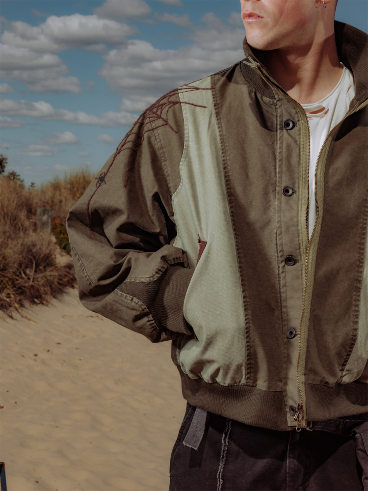WORRIERS MULTI PANEL FLIGHT JACKET