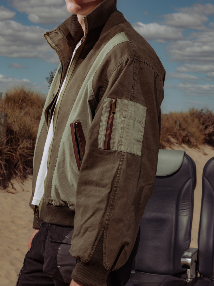 WORRIERS MULTI PANEL FLIGHT JACKET