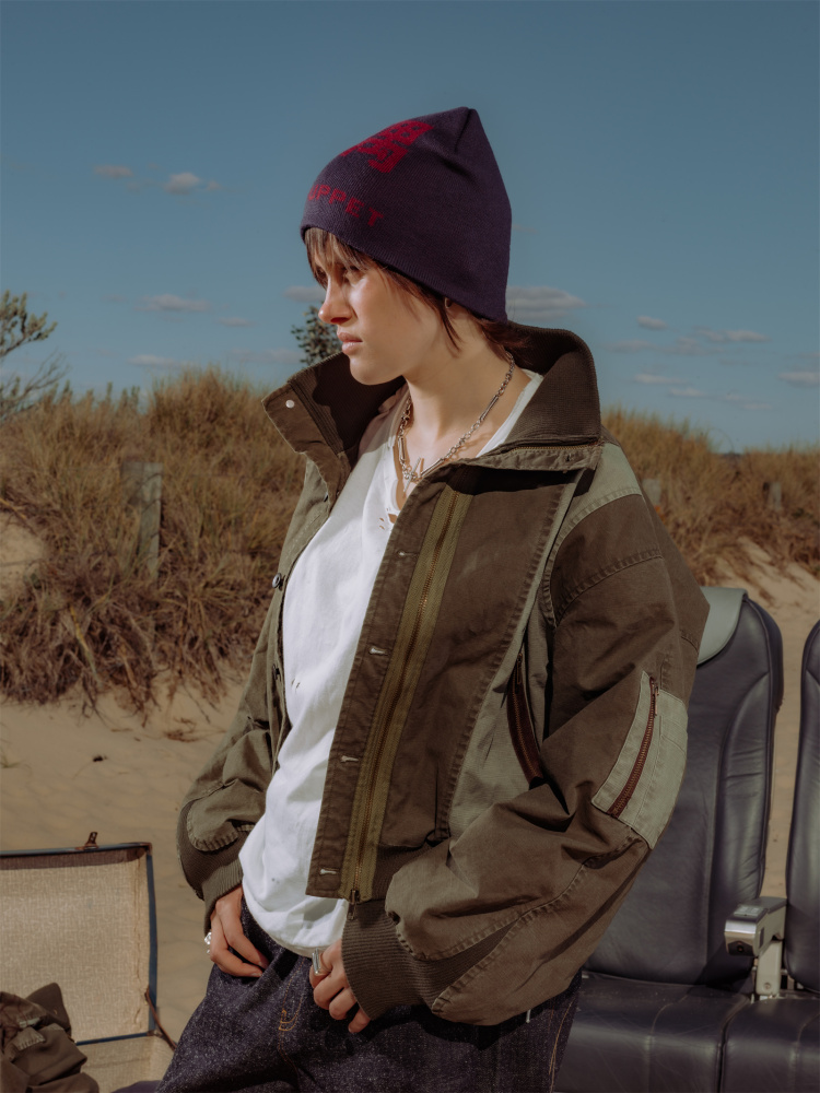 WORRIERS MULTI PANEL FLIGHT JACKET