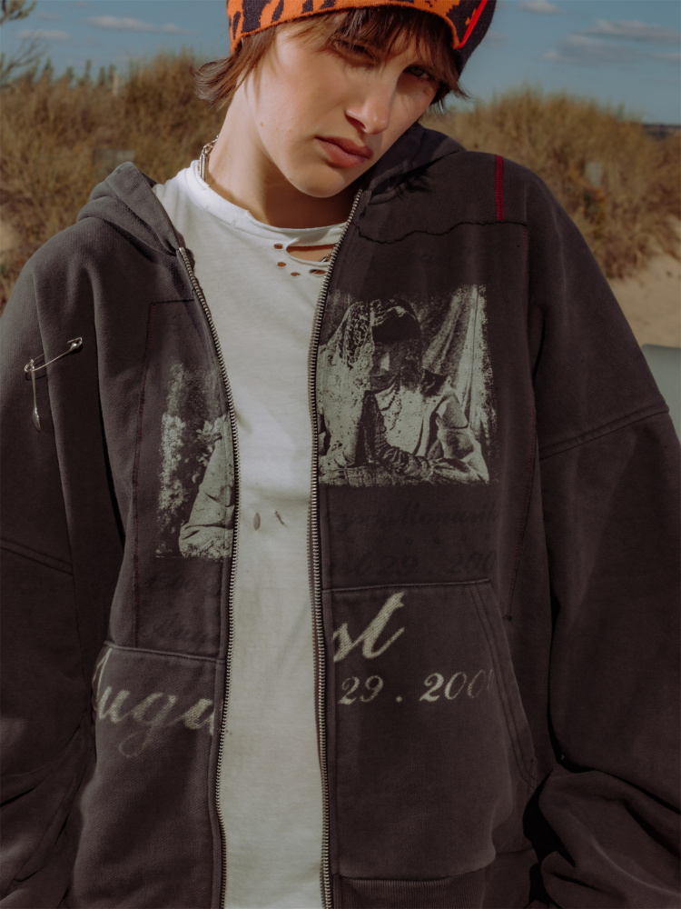 SURGICAL PATCHED HOODIE