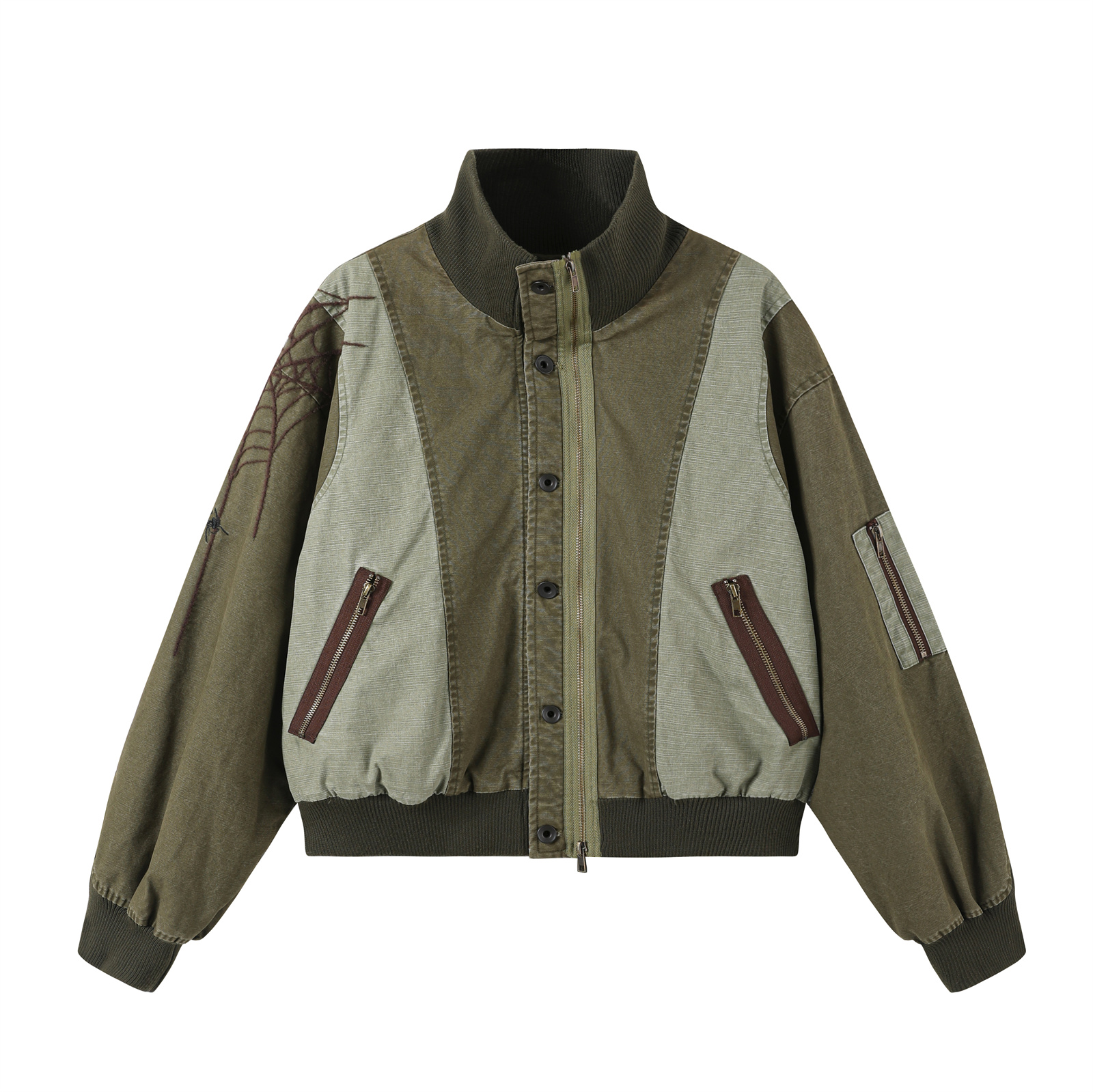 ジャケット・アウター bastard BROWN SOFTCORE CANVAS JACKET OUTERWEAR