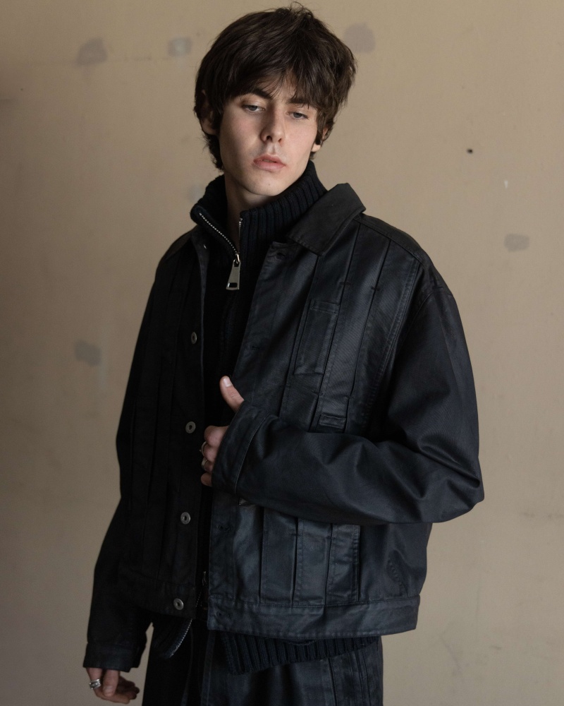 WAXED PANEL JACKET