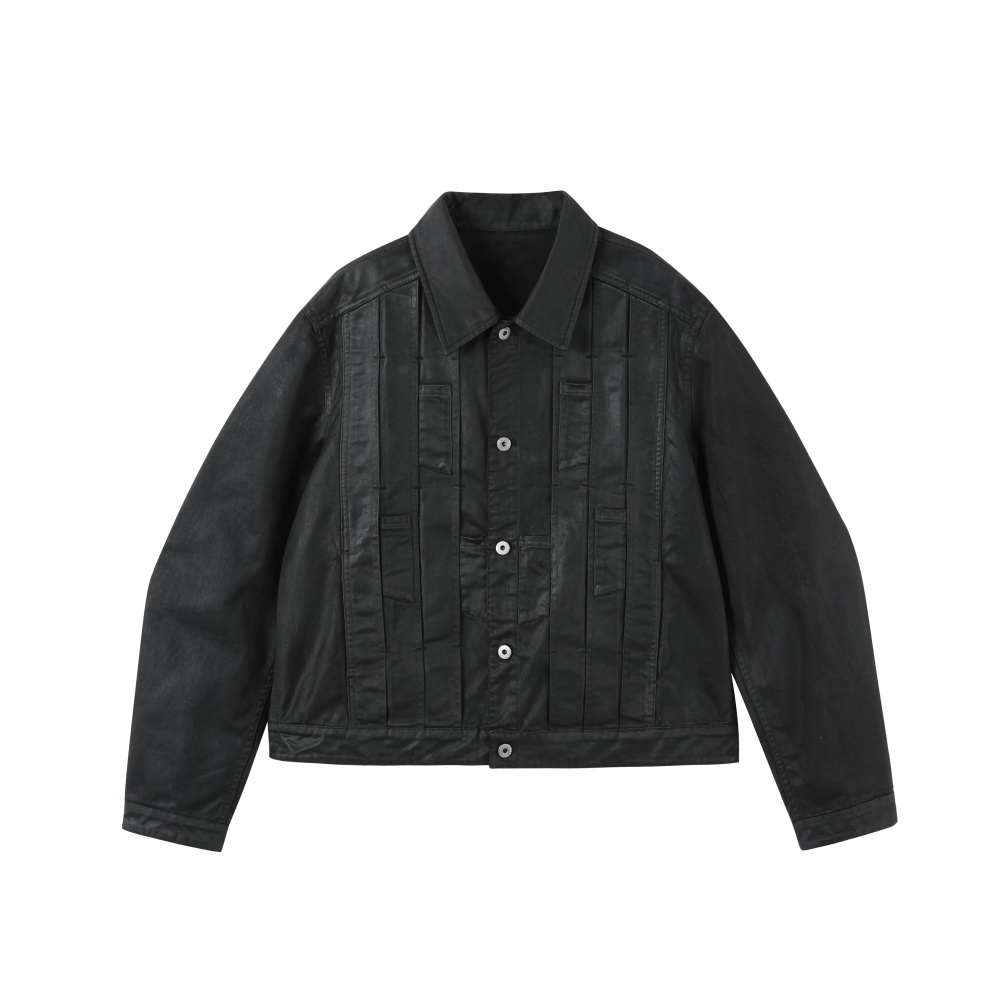 WAXED PANEL JACKET