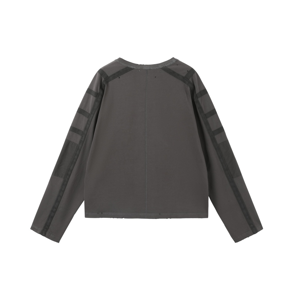 WEBBING CROPPED TSHIRT