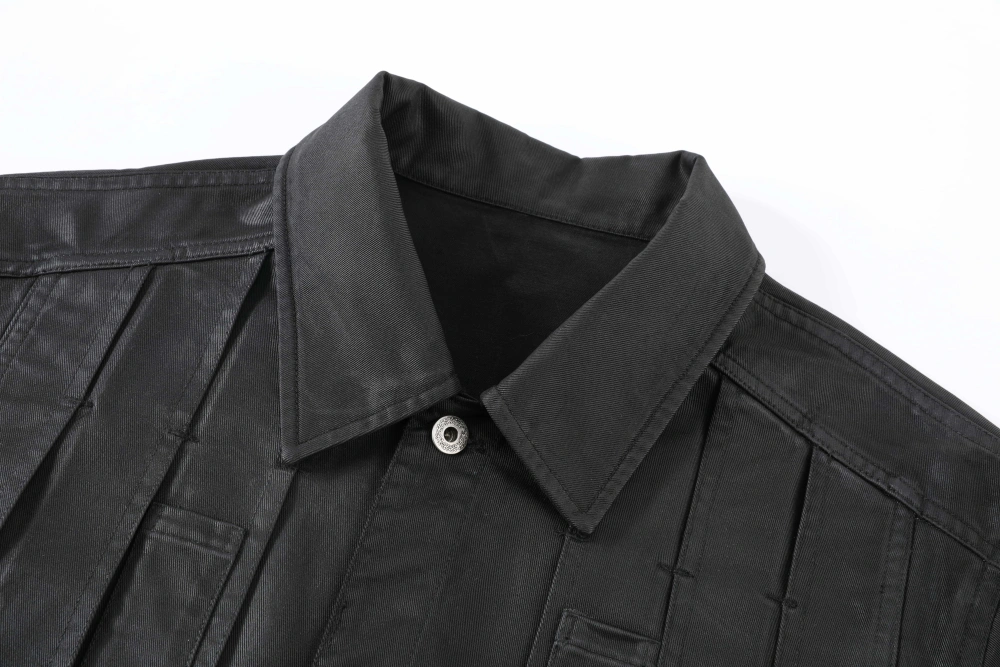 WAXED PANEL JACKET