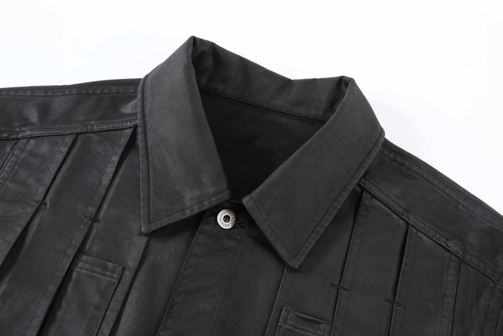 WAXED PANEL JACKET