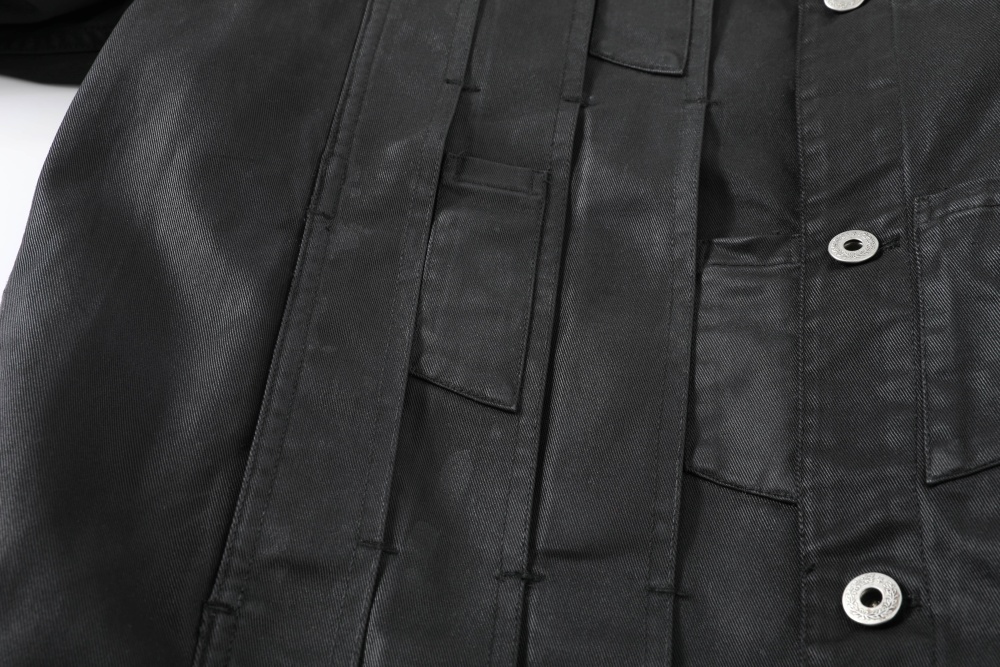 WAXED PANEL JACKET
