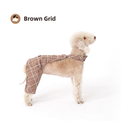 Pants-Brown Grid