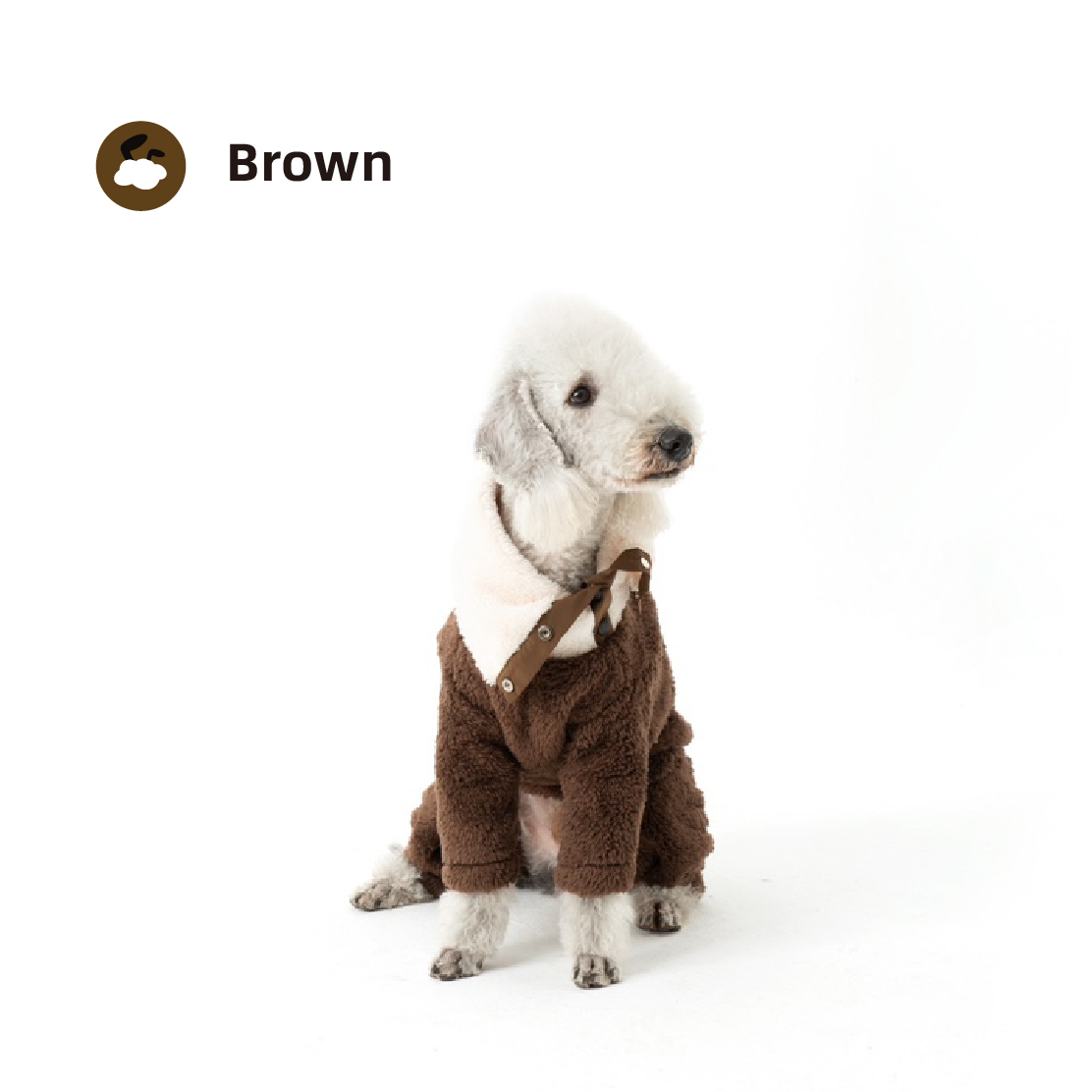 Button Fluffy Onesie