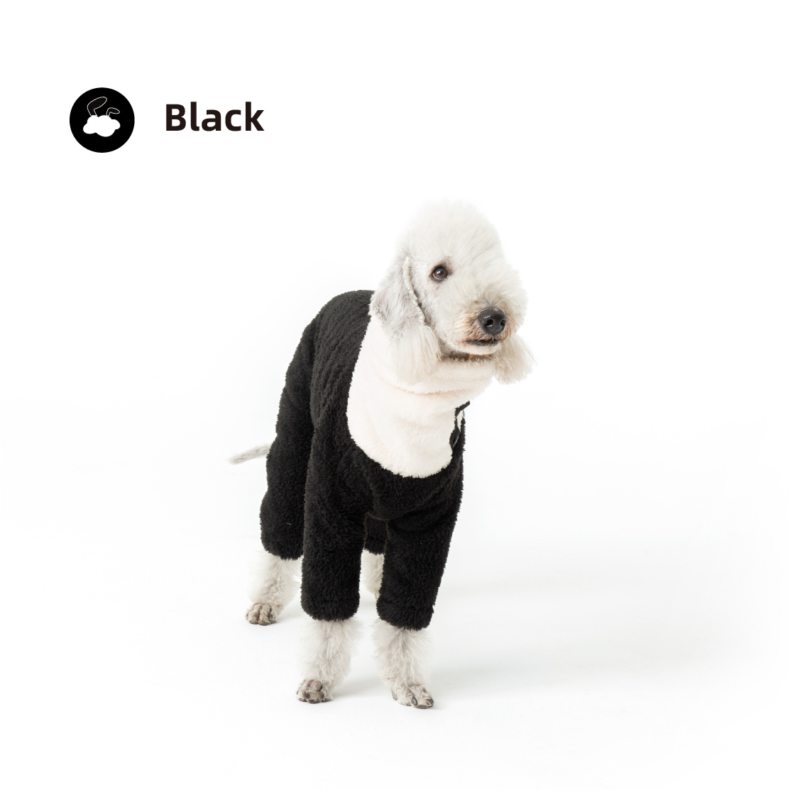 Button Fluffy Onesie