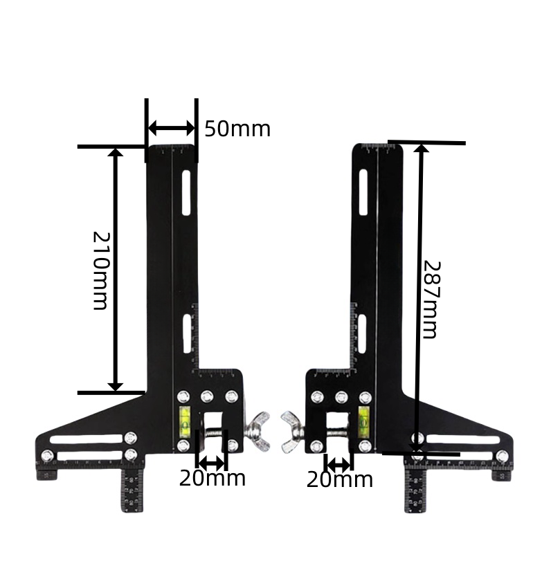Elevator Guide Rail Alignment Guide Rail Calibration for lift Installation and Measurement Guide Rail Leveling