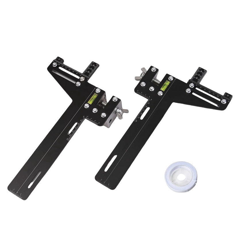 Elevator Guide Rail Alignment Guide Rail Calibration for lift Installation and Measurement Guide Rail Leveling