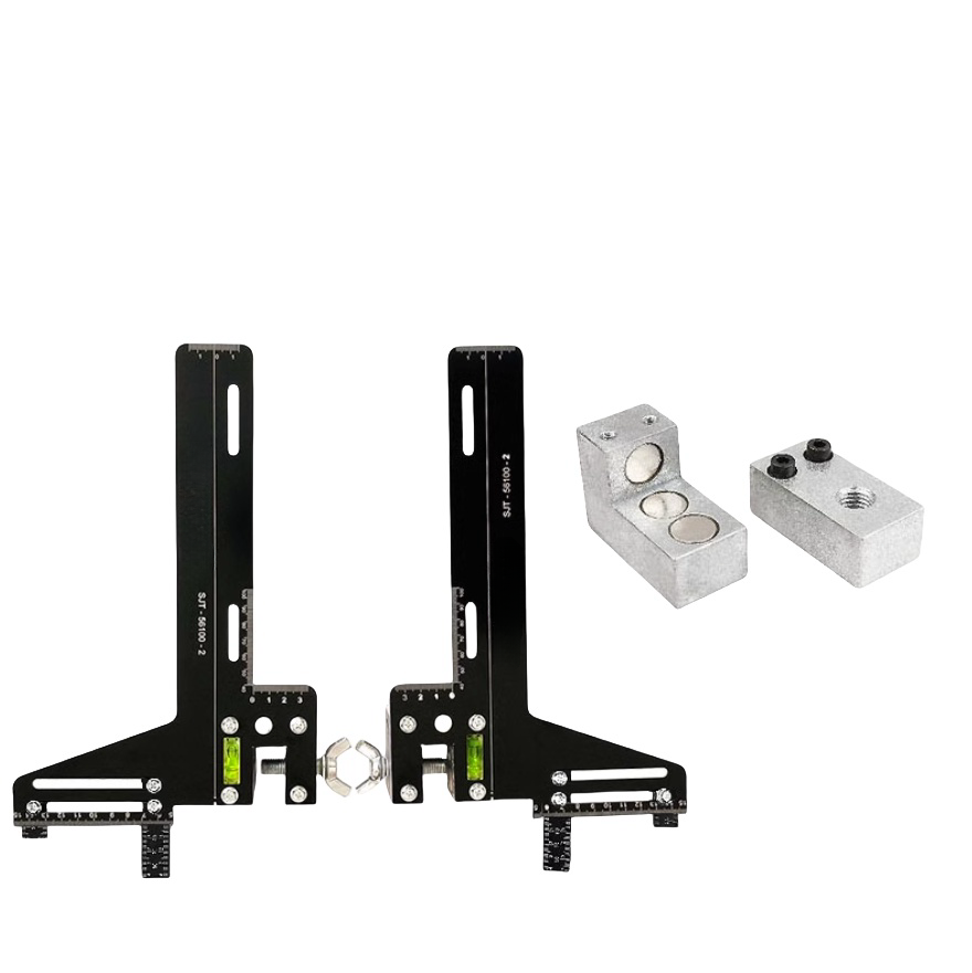 Elevator Guide Rail Alignment Guide Rail Calibration for lift Installation and Measurement Guide Rail Leveling