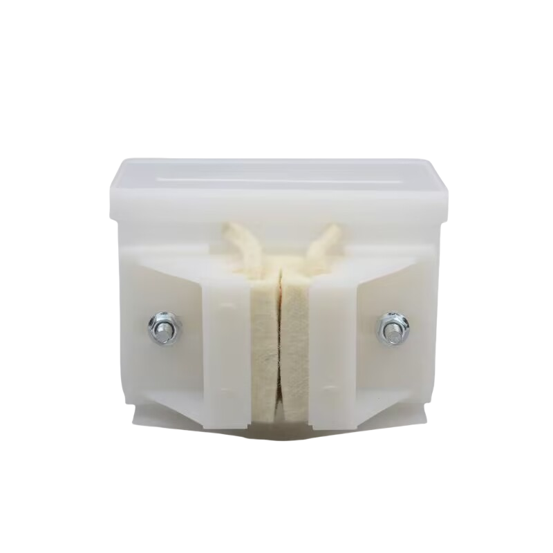 Elevator Oil Lubricator for Cabin Counter Weight Guide Rail sqaure Oil Cup