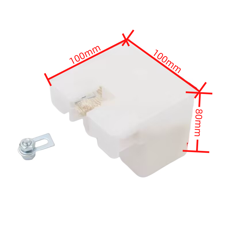 Universal Elevator Oil Lubricator for Cabin Counterweight Rails - Square Plastic Cup for Precise Lubrication