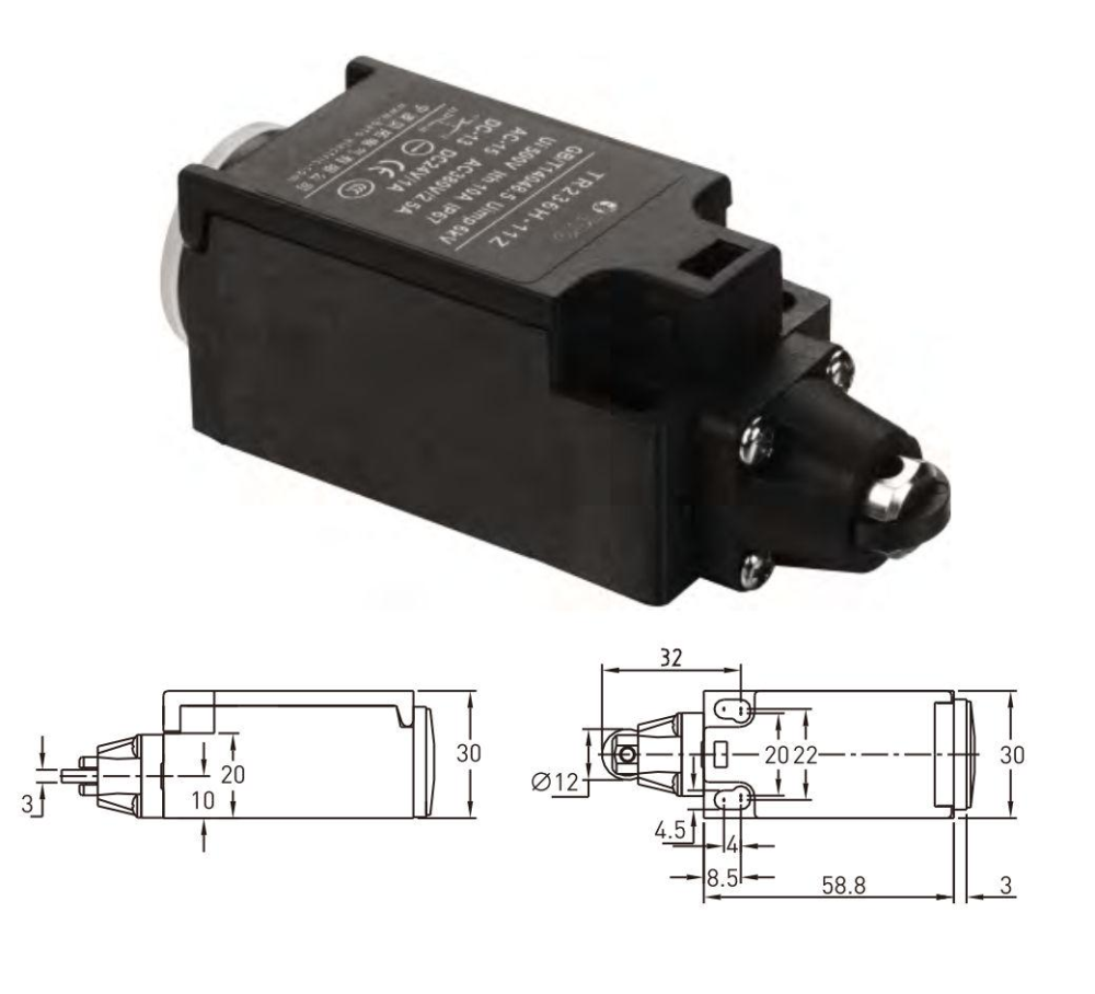 Versatile Universal Mounting Limit Switch for Easy Installation