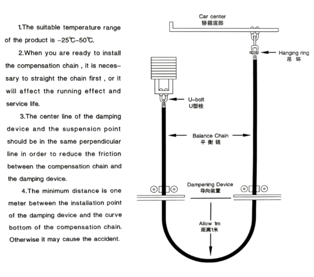 Durable  Compensation Chain: Suited for Complex Working Conditions, Facilitating Smooth Equipment Operation