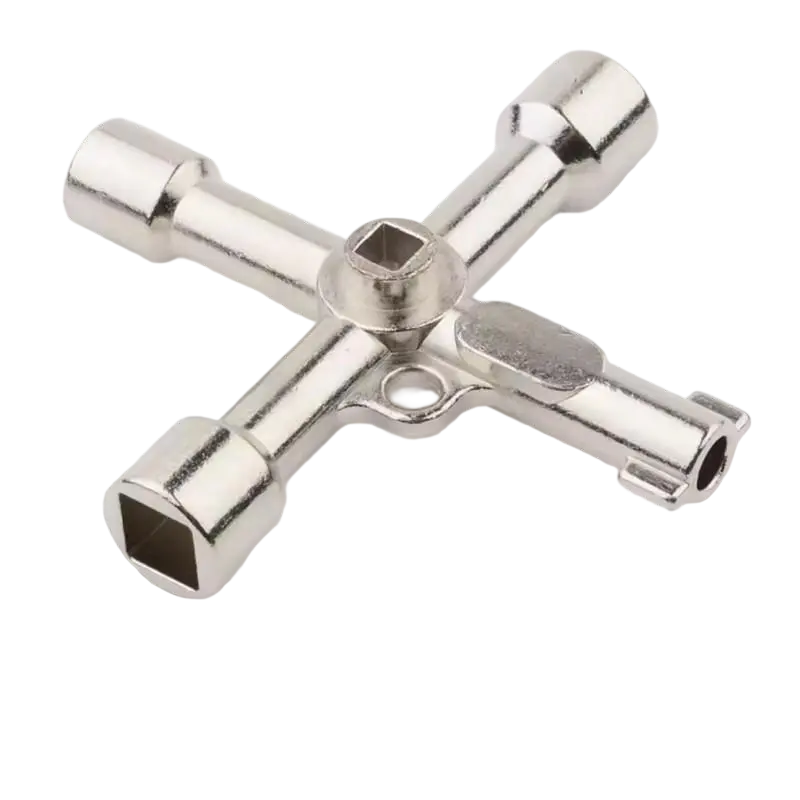 Triangle Key  Precision Machined for Secure Lock Opening