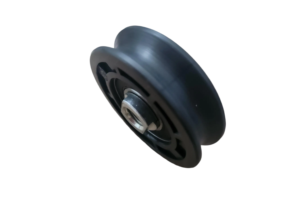 Elevator door rollers for elevator lifting components and elevator accessories